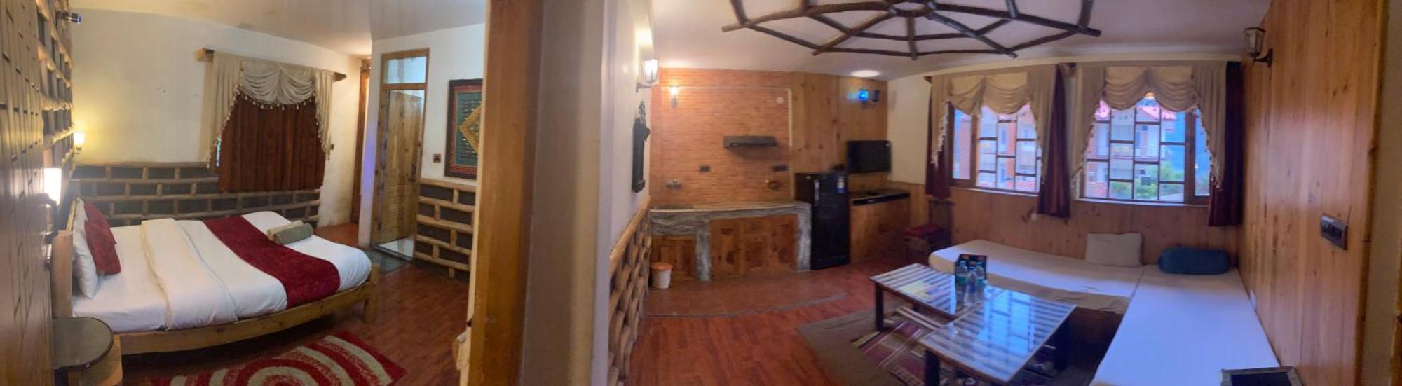The Manu Emerald # Farmhouse # Top Selling Cottage In Manali # Peaceful Heritage Cozy Stay # Lawn With Bonfire # Most Awarded Exterior foto