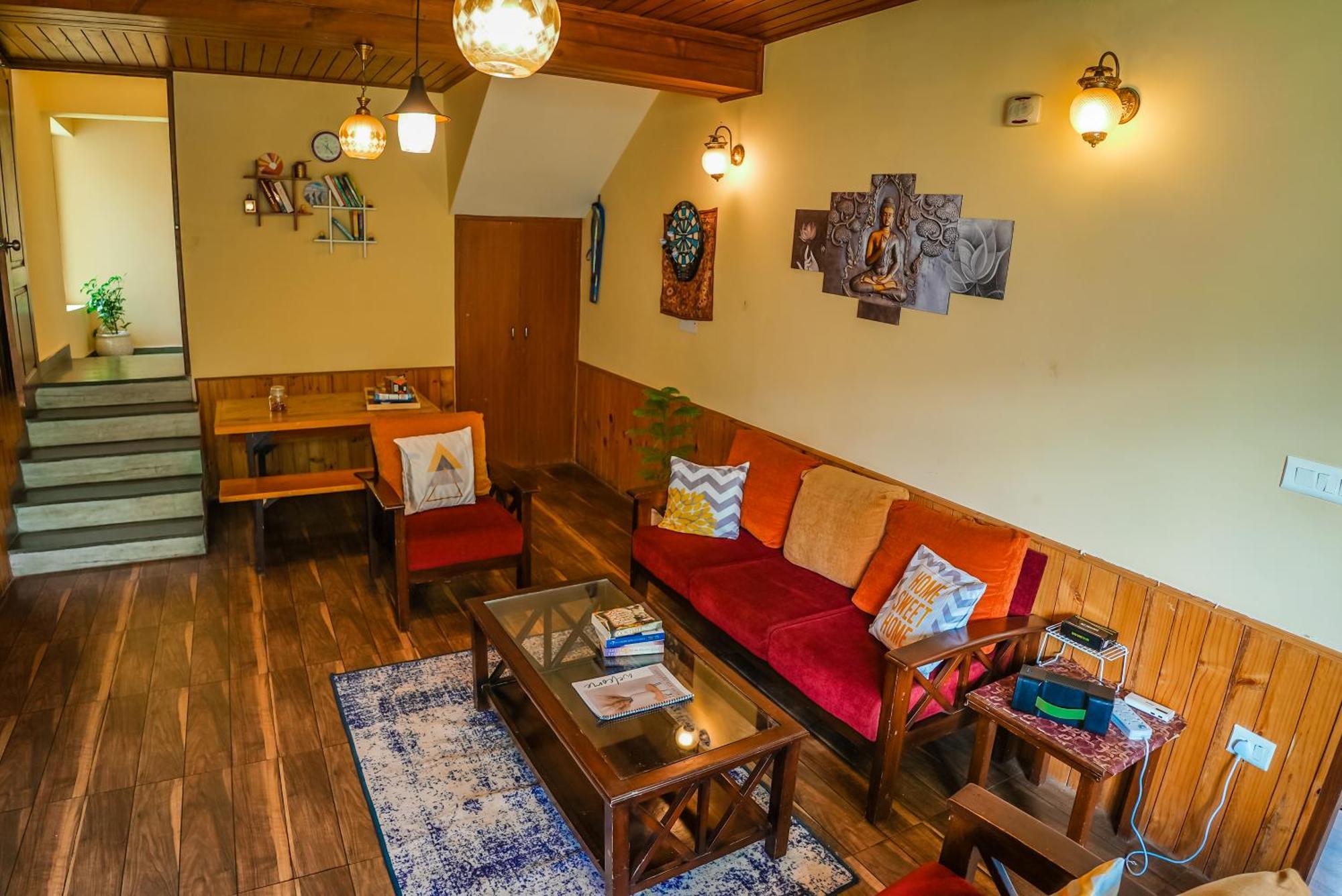 The Manu Emerald # Farmhouse # Top Selling Cottage In Manali # Peaceful Heritage Cozy Stay # Lawn With Bonfire # Most Awarded Exterior foto